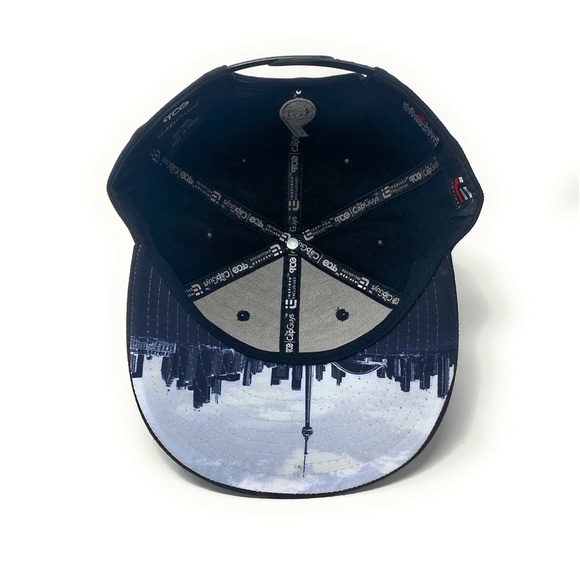 6 Visions - The Cap Guys TCG / Inspired Exclusives Black/White Snapback Cap - Picture 6 of 7